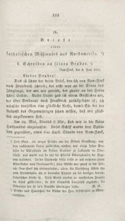 183-200 Briefe eines katholischen Missionars aus Nordamerika