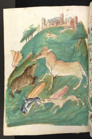 Die vierfüßigen Tiere