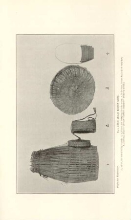 Plate LXXXI. Ibaloi basket work