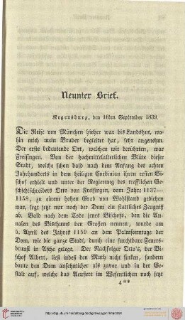 Neunter Brief