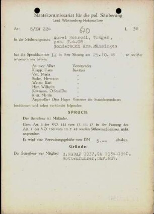Schrodi, Aurel