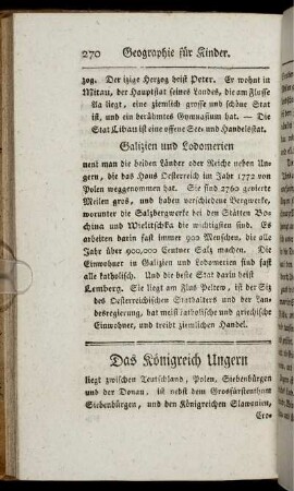 Das Königreich Ungarn.