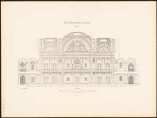 Reichsgericht, Leipzig: Tafel 28: Halle (Längswand)) (aus: Der Reichsgerichtsbau zu Leipzig, Berlin 1898)