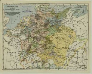 Deutschland zu Anfang des dreißigjährigen Krieges 1618