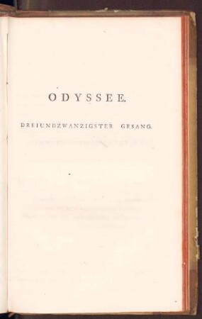 Dreiundzwanzigster Gesang