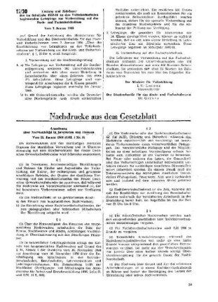 Anordnung über Nachtaufsicht in Internaten und Heimen : vom 22. Januar 1960 (GBl. I Nr. 9) ; [Nachdrucke aus dem Gesetzblatt]
