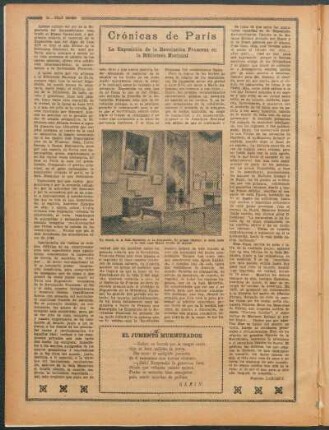 Crónicas de París : La Exposición de la Revolución Francesa en la Biblioteca Nacional