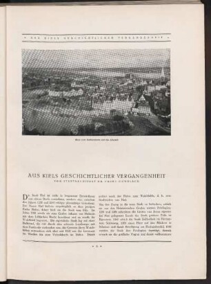 Aus Kiels geschichtlicher Vergangenheit