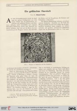 5: Ein gefälschter Harnisch