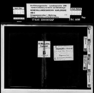 Kommandeur des Etappen-Munitions-Wesen 7