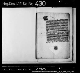 Ausschreibung eines Lehntages durch Herzog Magnus von Sachsen-Lauenburg (Druck)