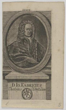 Bildnis des Io. Fabricius