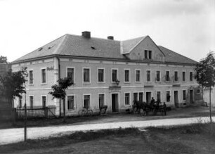 Bad Gottleuba-Berggießhübel-Breitenau. Gasthof zu Breitenau. Straßenansicht