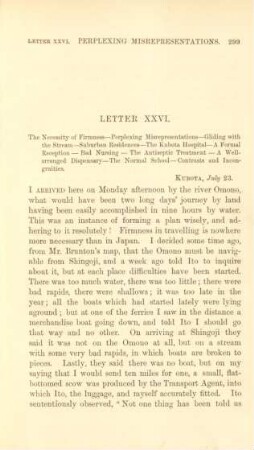 Letter XXVI. The necessity of firmness ...