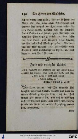 Zwey und vierzigstes Kapitel.