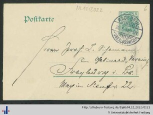 Postkarte, 18.05.1910