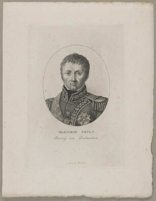 Bildnis des Soult von Dalmatien