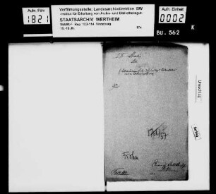 Bemühung des Virneburger Amtmanns Johann Peter Frohn um eine Verbesserung seiner Naturalzulage.