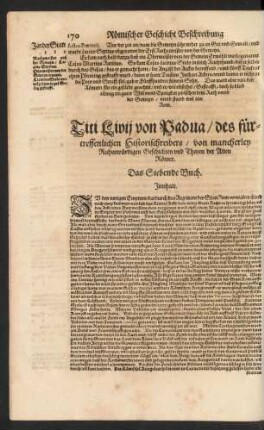 Das Siebende Buch.