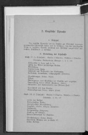 2. Englische Sprache