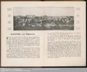 Geschichtliches und Allgemeines