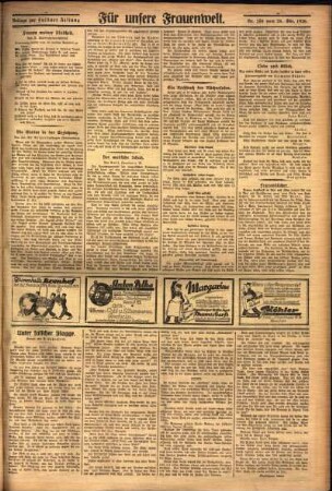 Zweite Ausgabe vom Donnerstag, den 28. Oktober 1926.
