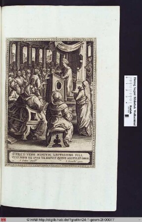 Zwölfjähriger Christus im Tempel .