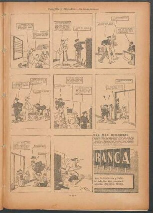 Paragüita y Miquelino. - [Cómic] : Un trabajo incómodo