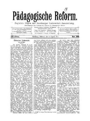 Ethischer Unterricht : (Schluß)
