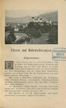 Füssen, Hohenschwangau und Umgebung