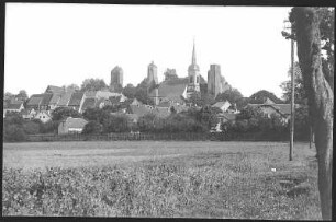 Stolpen. Blick auf Stolpen von Rennersdorf