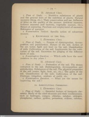 10. Agricultural chemistry