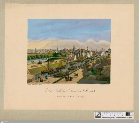 Der Wilhelms-Kanal in Heilbronn a/n