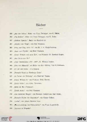 Bücher (Nr. 355-413)
