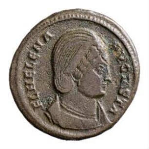 Münze, Follis, Aes 3, 326 - 327 n. Chr.