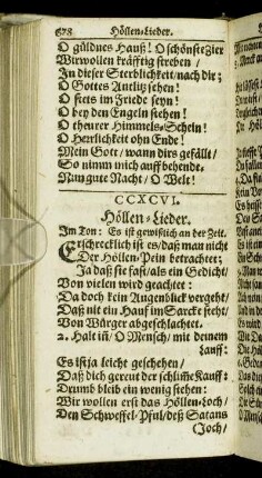 Höllen-Lieder.