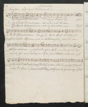 Soprano, Ruh sanft des Freundes