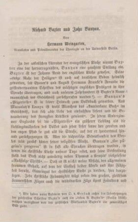 271-303 Richard Baxter und John Bunyan