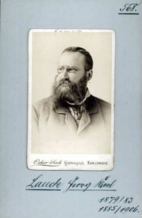 Lauck, Georg Karl, Zentrum