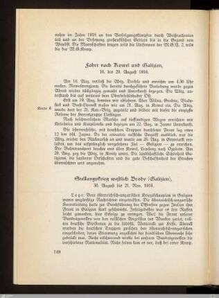 Stellungskrieg westlich Brody (Galizien)