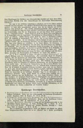 Hamburger Streitschriften