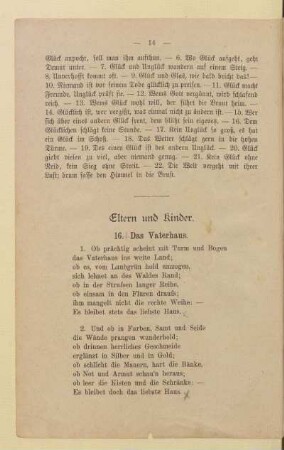 Eltern und Kinder