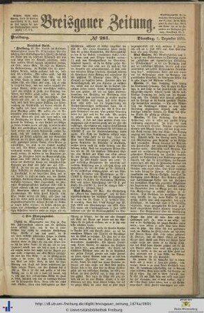 Nr. 281-306 (Dezember 1874)