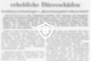 Auch in Stormarn erhebliche Dürreschäden