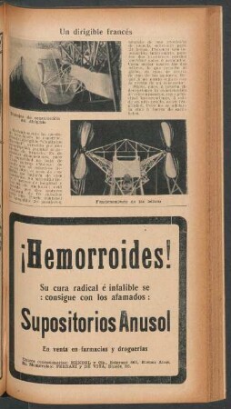 Un dirigible francés