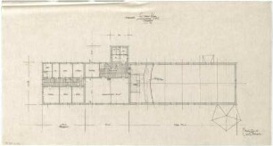 Gsaenger, Gustav; Amberg - Süd (Bayern); Ev. Erlöser Kirche - Vorprojekt (Grundriss OG)