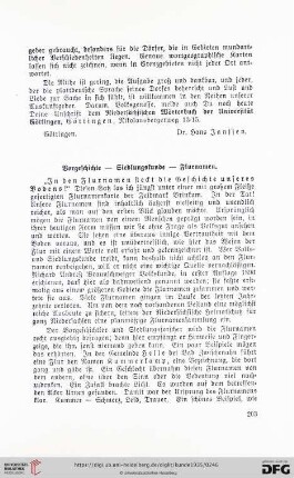 3: Vorgeschichte - Siedlungskunde - Flurnamen