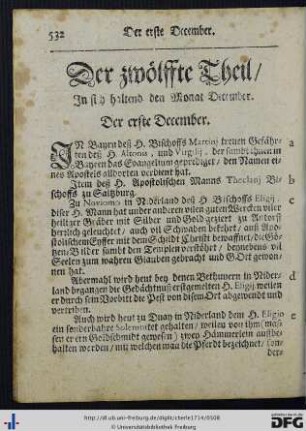 Der zwölffte Theil.