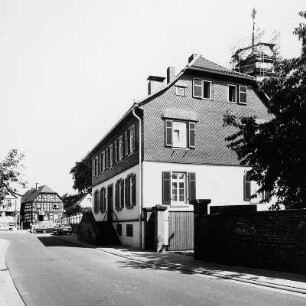 Pfarrhaus (Mischbau); Groß-Bieberau, Sudetenstraße 4