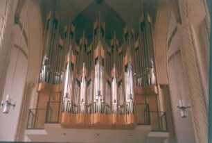 Orgel von Hermann Eule Orgelbau (2005). Magdeburg, Kathedrale St. Sebastian